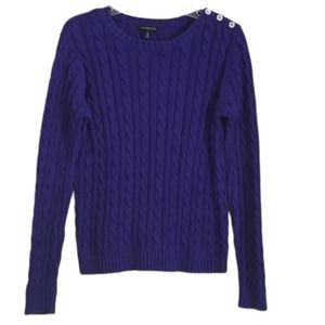 Land's End Women's Cable Knit Sweater